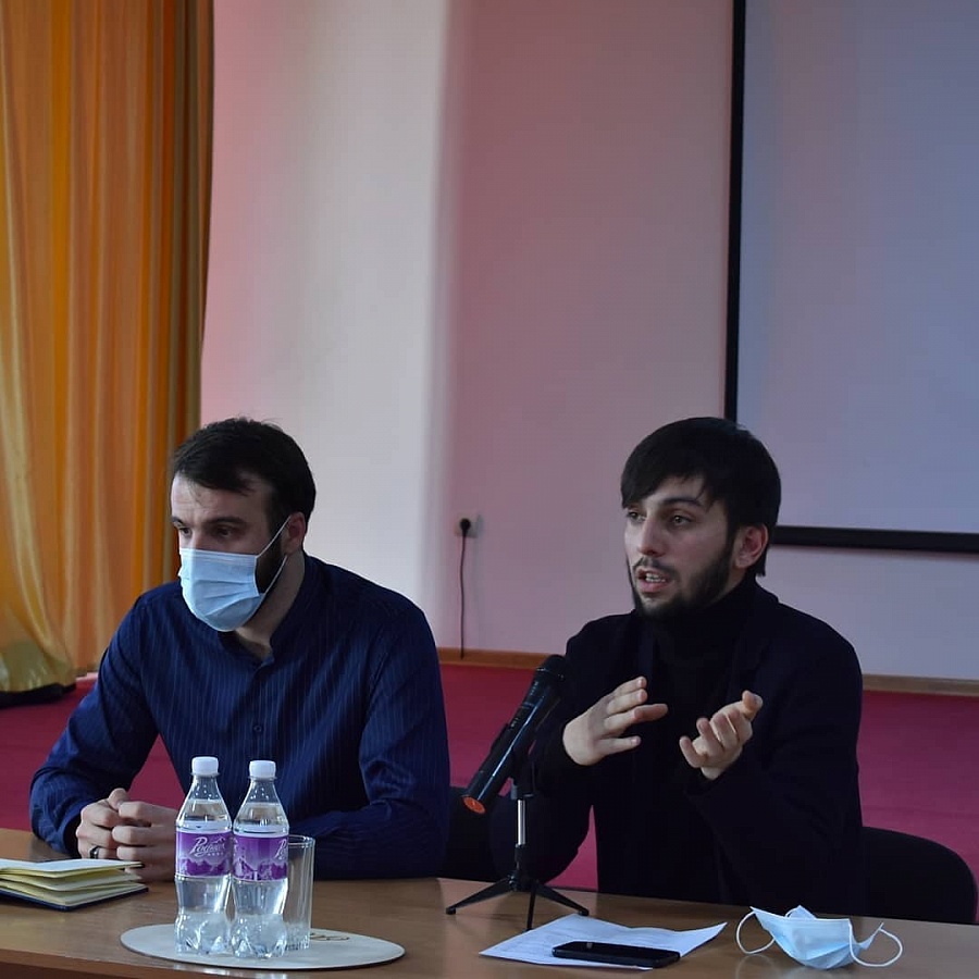 Сегодня в нашем колледже состоялась встреча с специалистом Комитета по делам молодежи Республики Ингушетия Назиром Галаевым