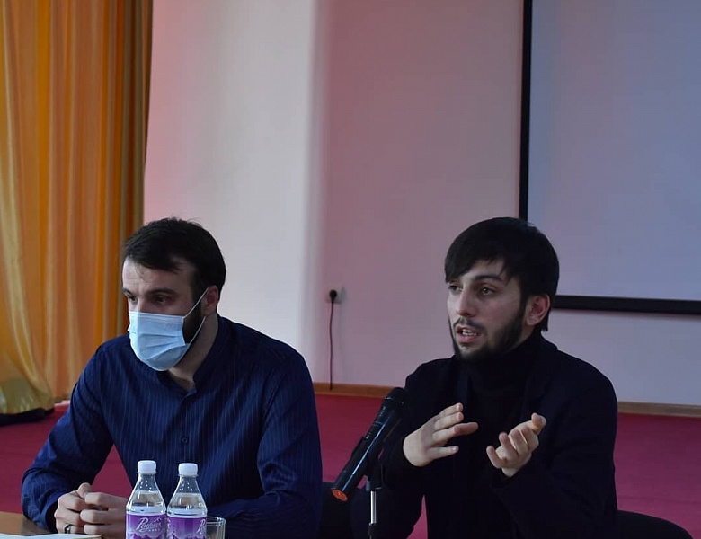 Сегодня в нашем колледже состоялась встреча с специалистом Комитета по делам молодежи Республики Ингушетия Назиром Галаевым